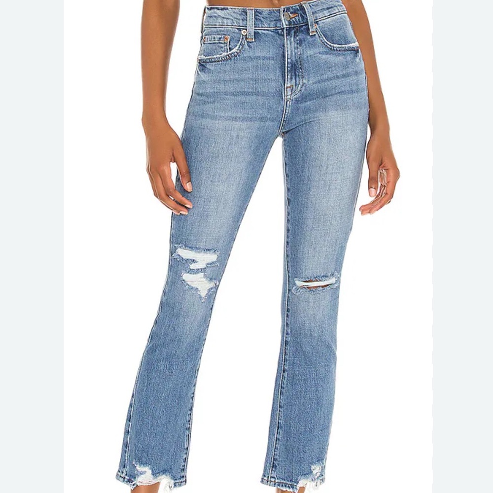 Pistola Lennon High Rise Crop Boot Jeans